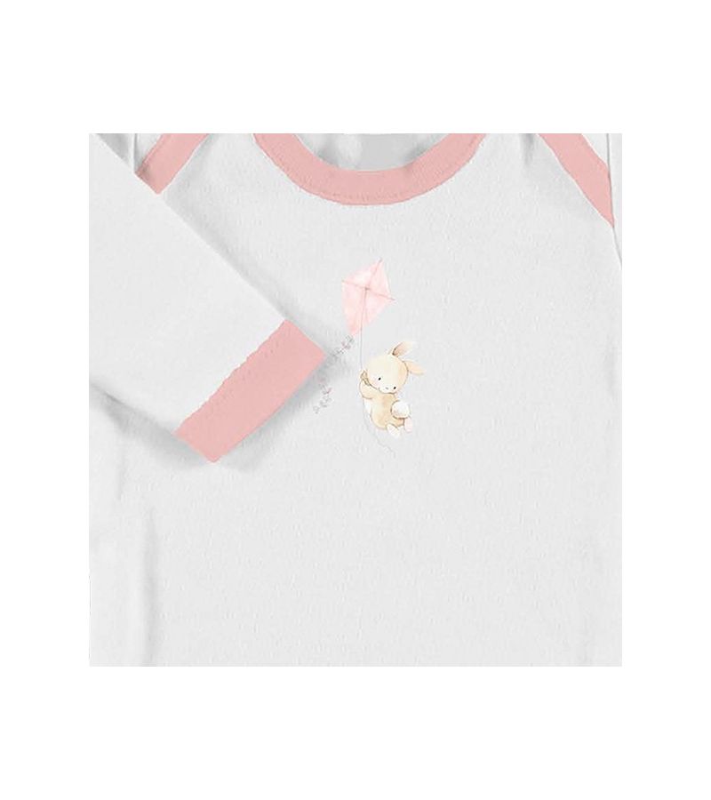 Don Algodon Bunny Σετ Δώρου 5 τμχ (0-6 μηνών) Pink