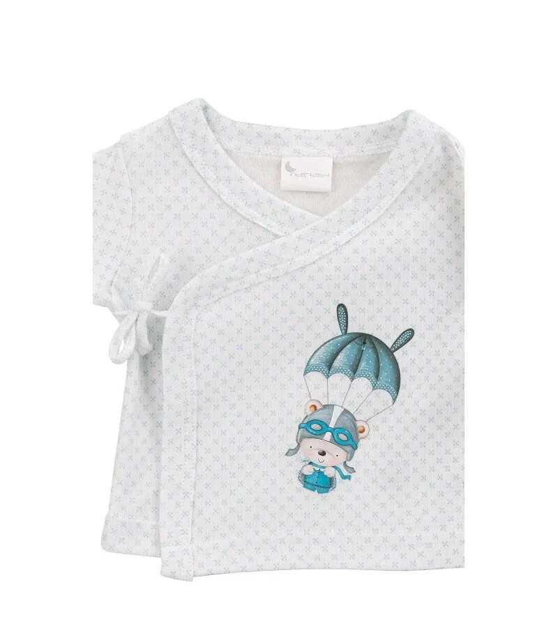 Interbaby Paracaidas Σετ Δώρου 4 τμχ (0-6 μηνών) Pink