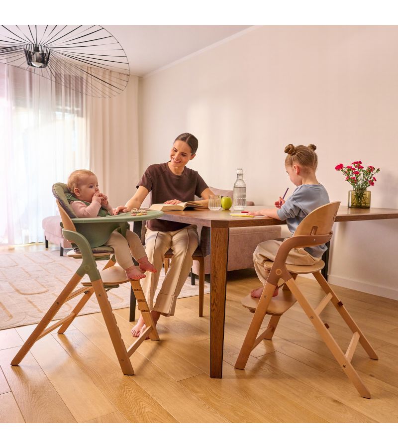 Lionelo Megan Καρεκλάκι Φαγητού 3 σε 1 Gray Wood