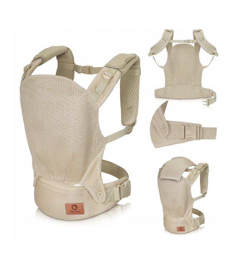 Lionelo Margareet Air Εργονομικός Μάρσιπος Έως 20Kg Beige