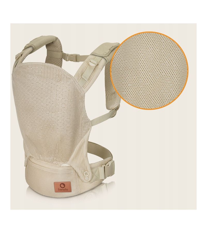 Lionelo Margareet Air Εργονομικός Μάρσιπος Έως 20Kg Beige