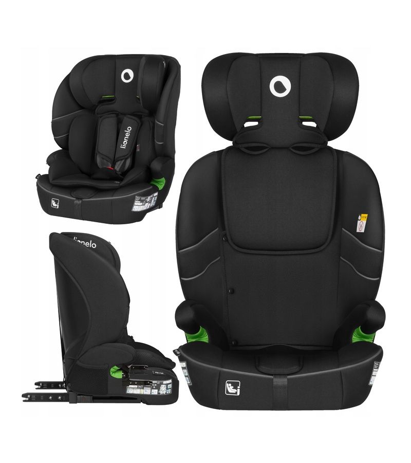 Lionelo Billy i-size Κάθισμα Αυτοκινήτου 76cm-150cm Black Carbon