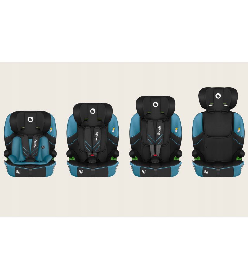 Lionelo Levi Fix i-size Κάθισμα Αυτοκινήτου 76cm-150cm Blue Cobalt