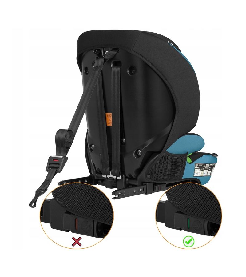 Lionelo Levi Fix i-size Κάθισμα Αυτοκινήτου 76cm-150cm Blue Cobalt