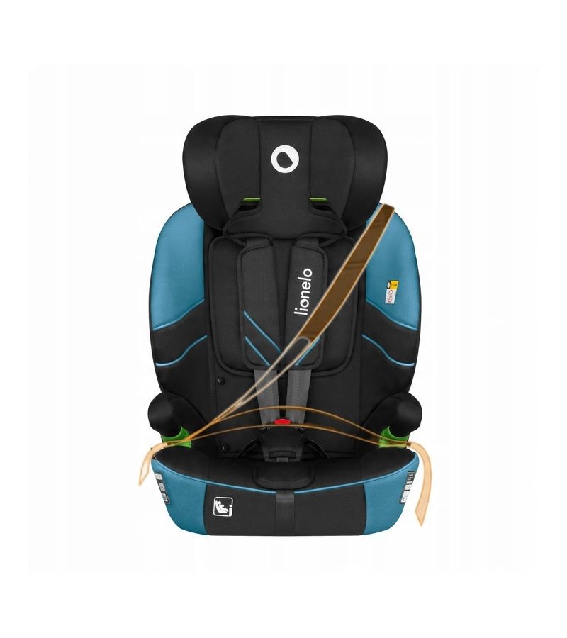 Lionelo Levi Fix i-size Κάθισμα Αυτοκινήτου 76cm-150cm Blue Cobalt