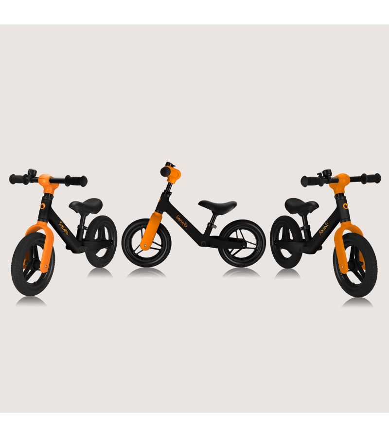 Lionelo Toni Ποδήλατο Ισορροπίας Black Orange