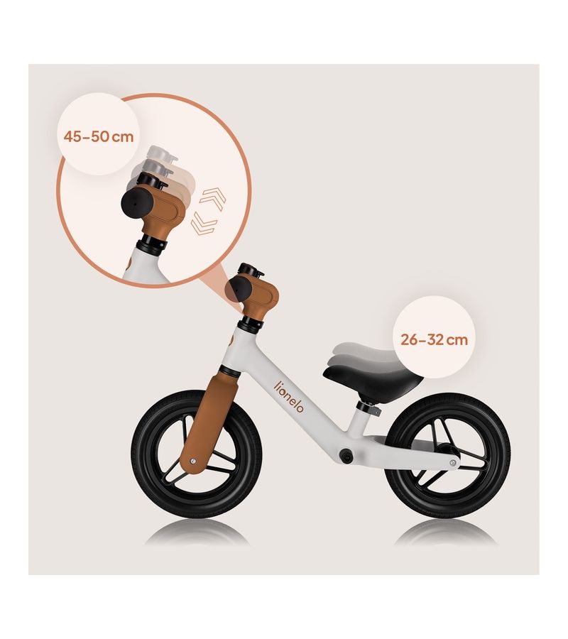 Lionelo Toni Ποδήλατο Ισορροπίας Beige Sand