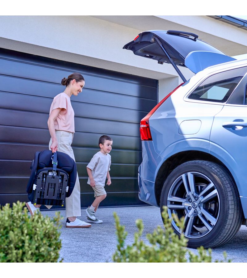 Lionelo Nelly i-Size isofix κάθισμα αυτοκινήτου 76-150cm/9-36kg Black Carbon