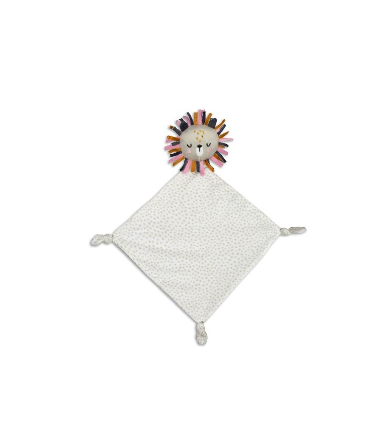 Interbaby Σετ Δώρου Λιονταράκι 4 τμχ (0-6 μηνών) White-Grey