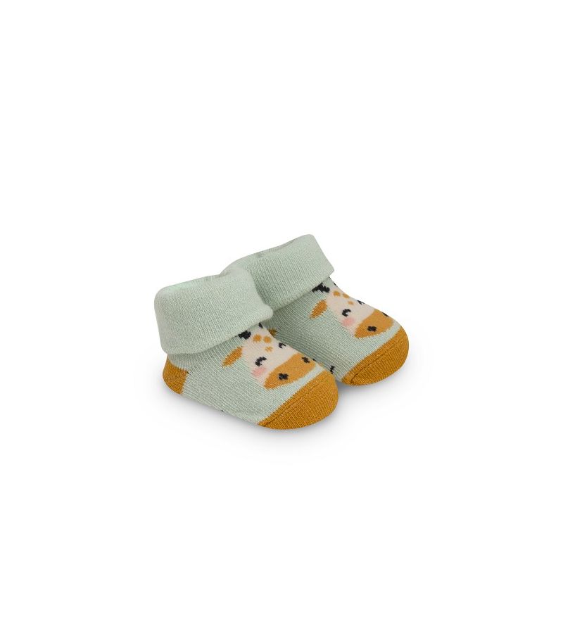 Interbaby Σετ Δώρου Λιονταράκι 4 τμχ (0-6 μηνών) White-Grey
