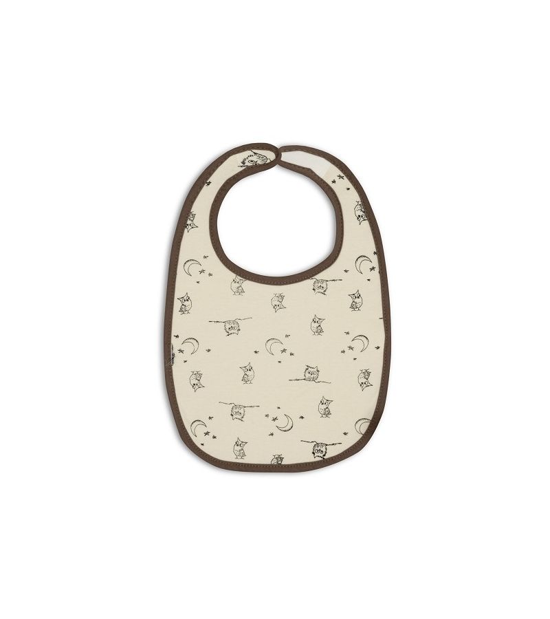 Interbaby Σετ Δώρου Owl 3 τμχ (0-6 μηνών) Beige