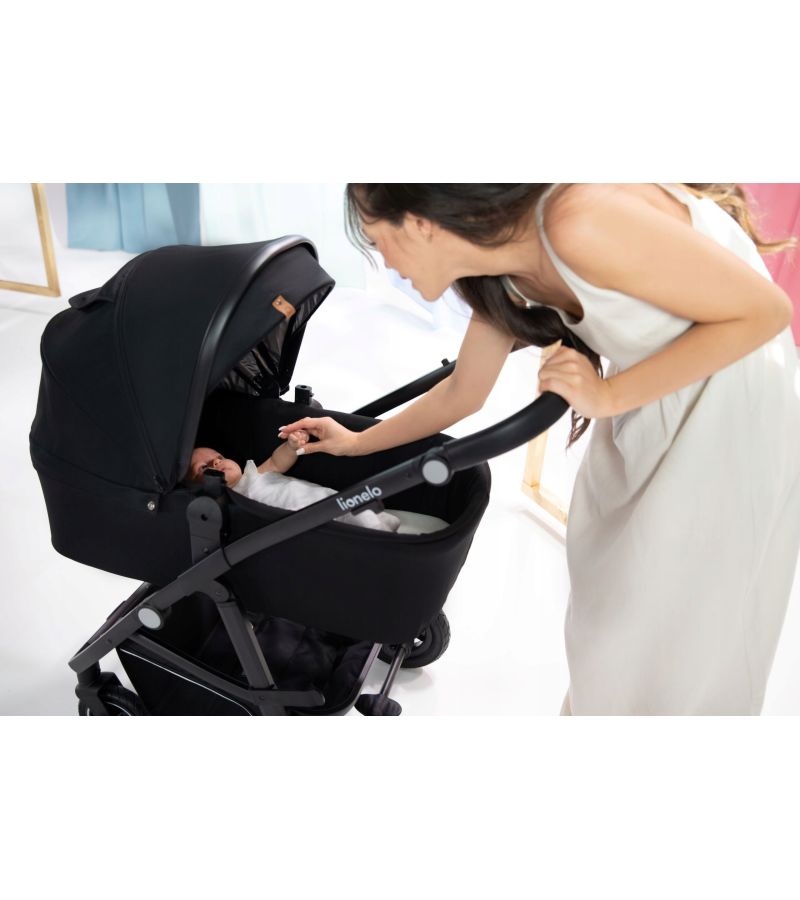 Lionelo Bianka Καρότσι 3 σε 1 έως 22 kg Beige Sand
