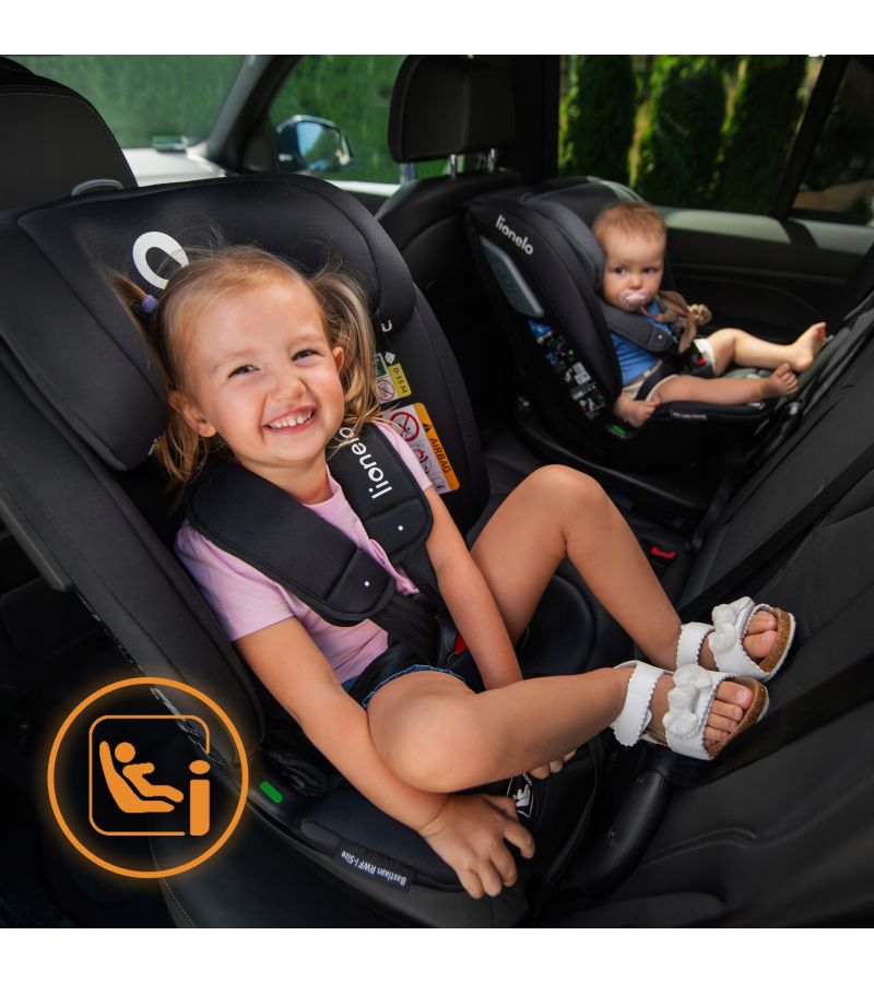 Lionelo Bastian RWF i-Size κάθισμα αυτοκινήτου 40-150 cm isofix Red Burgudy