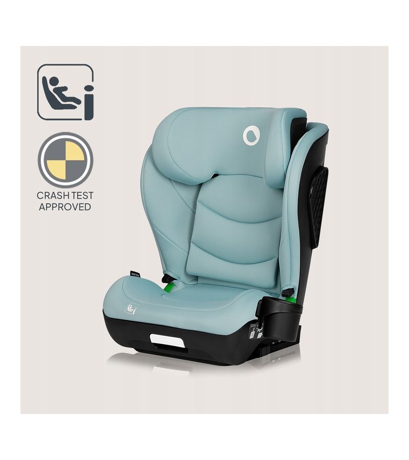 Lionelo Neal i-Size isofix Κάθισμα Αυτοκινήτου 100-150 cm Green Tirquase