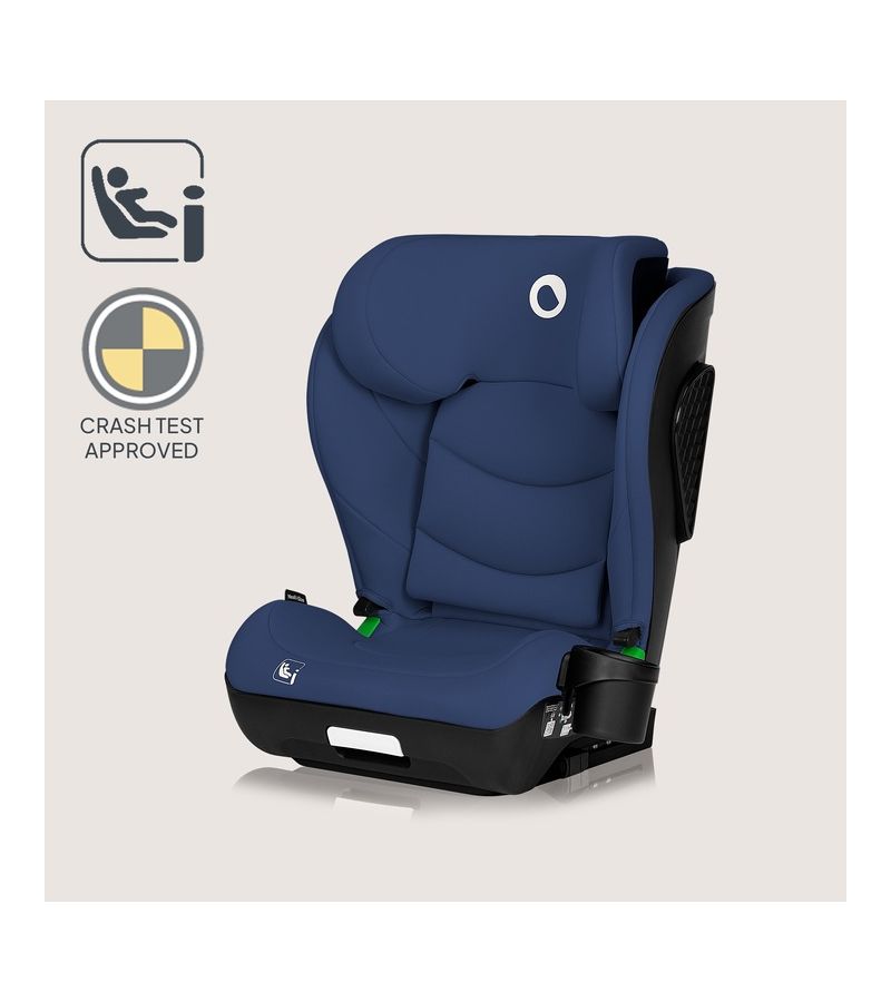 Lionelo Neal i-Size isofix Κάθισμα Αυτοκινήτου 100-150 cm Blue Navy