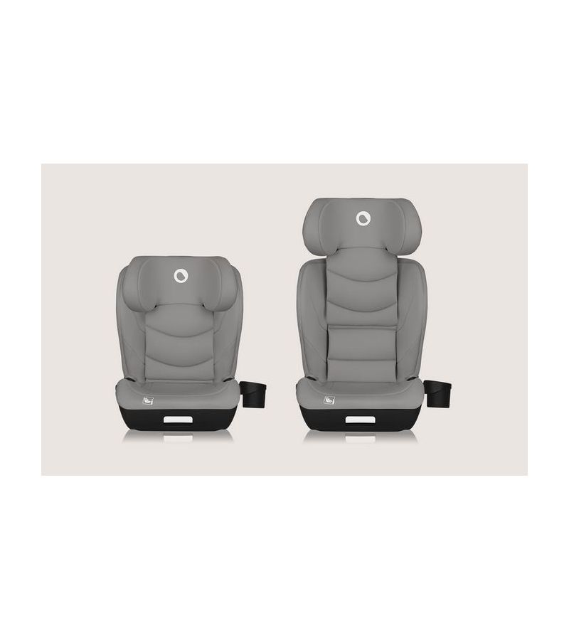 Lionelo Neal i-Size isofix Κάθισμα Αυτοκινήτου 100-150 cm Gray Concrete