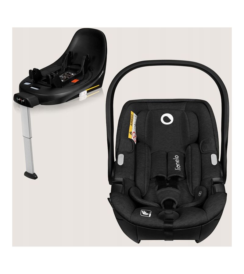 Lionelo Moxie i-Size κάθισμα αυτοκινήτου 40-87cm Black Carbon
