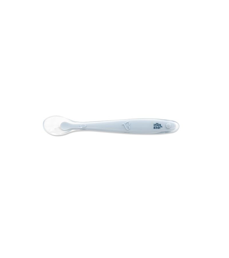 Interbaby Παιδικό Σετ Φαγητού Σιλικόνης Blue