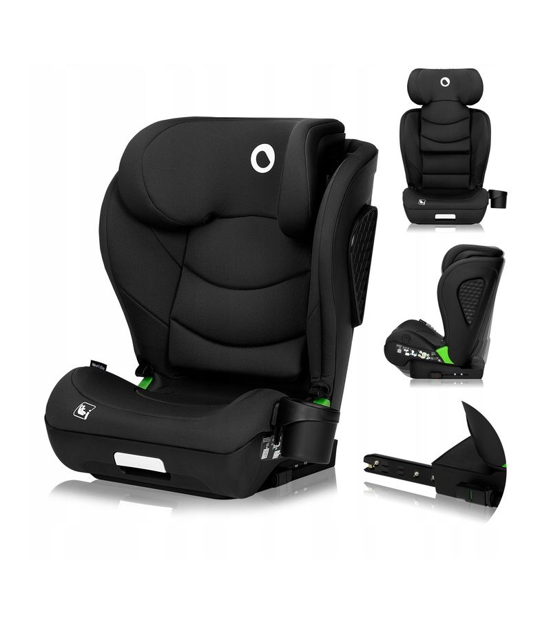 Lionelo Neal i-Size isofix κάθισμα αυτοκινήτου 100-150 cm black carbon