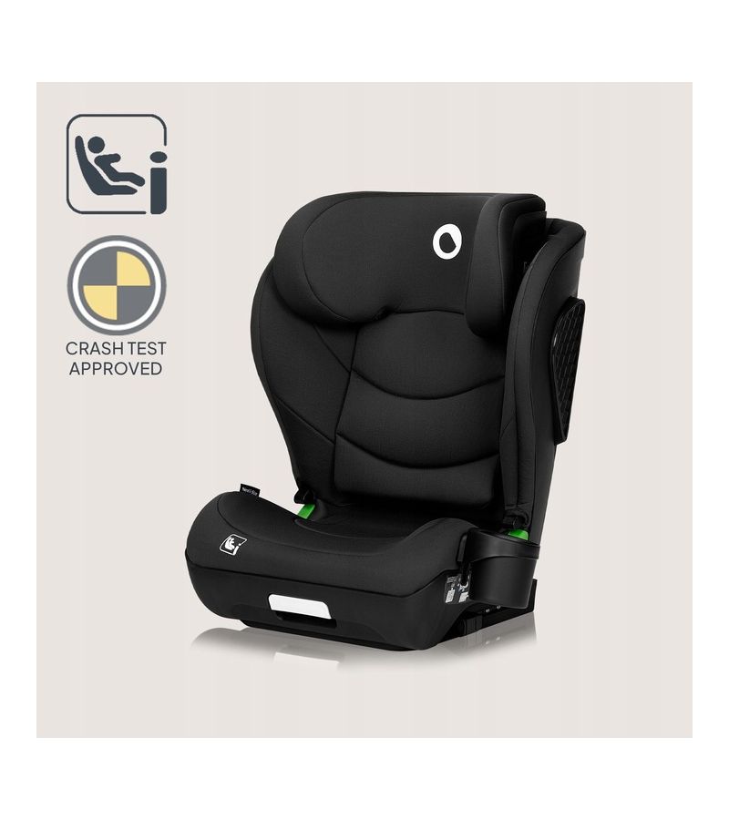 Lionelo Neal i-Size isofix κάθισμα αυτοκινήτου 100-150 cm black carbon