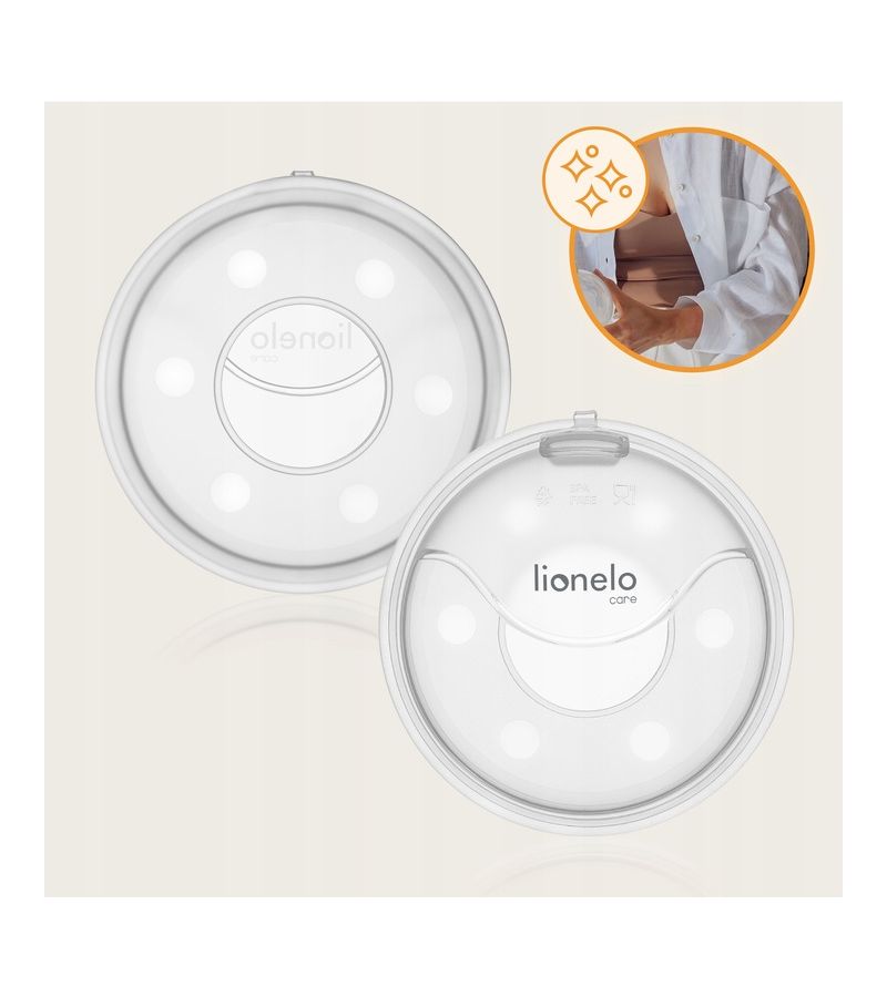 Lionelo Milky Plus Συλλέκτης Γάλακτος 2Χ40ml & θήκη