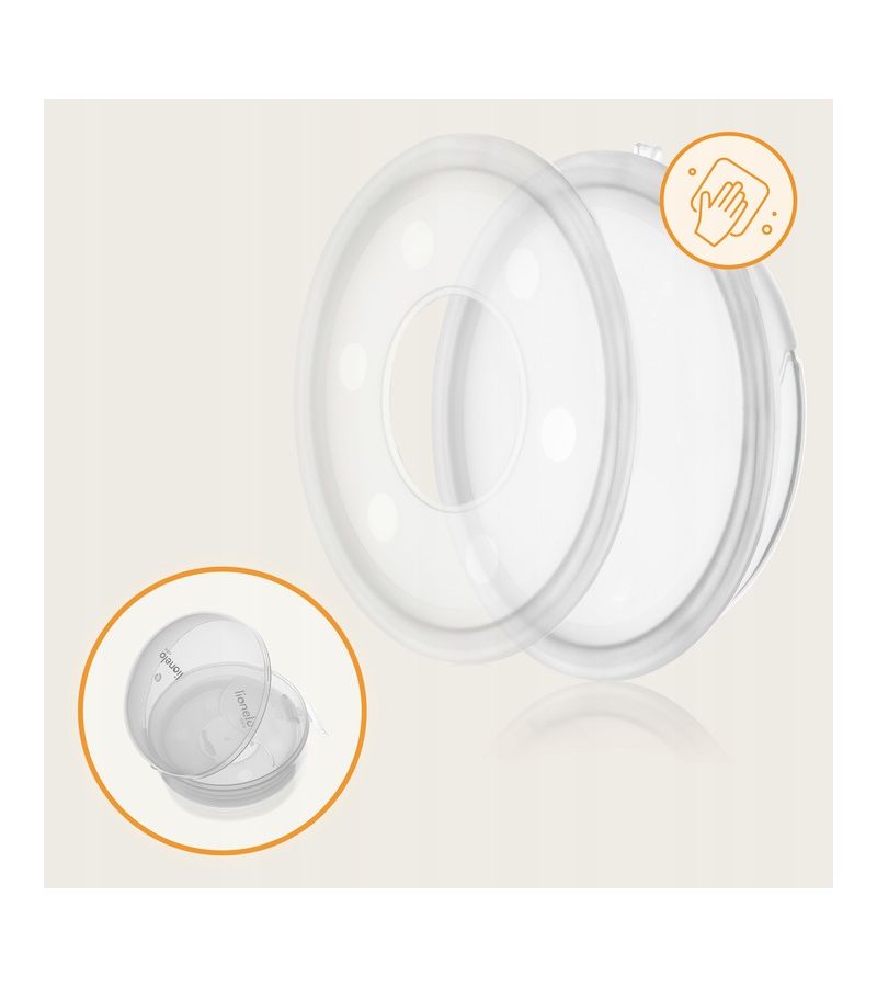 Lionelo Milky Plus Συλλέκτης Γάλακτος 2Χ40ml & θήκη