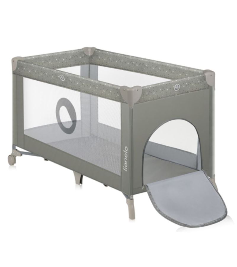 Lionelo Stefi Παρκοκρέβατο 1 Επιπέδου Beige Sand