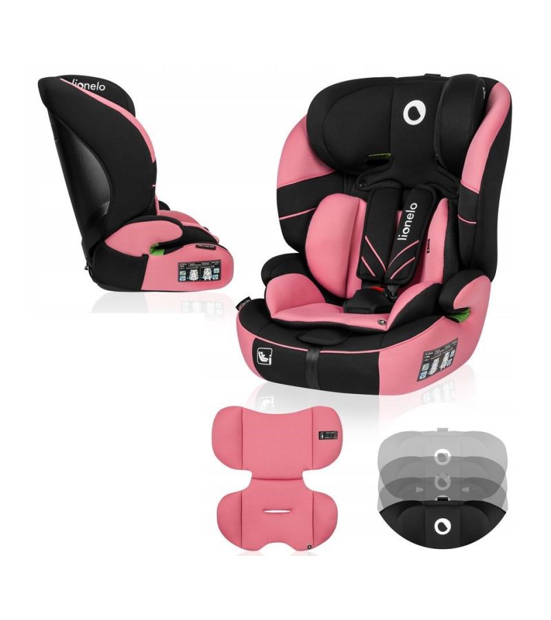 Lionelo Levi One i-size Κάθισμα Αυτοκινήτου 9-36kg Pink Rose