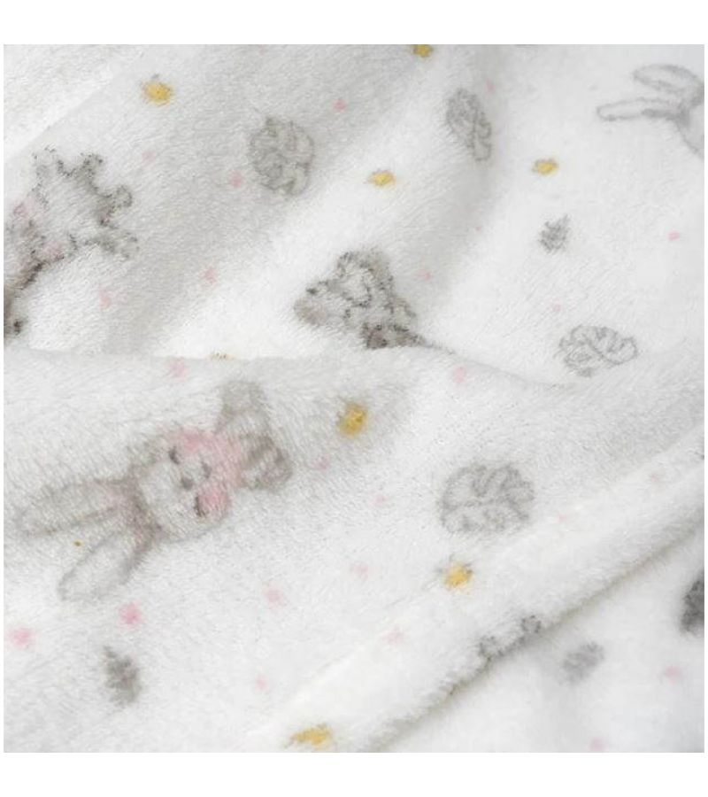 Interbaby Κουβέρτα Αγκαλιάς 80X110 Coral Flecce Koala Pink