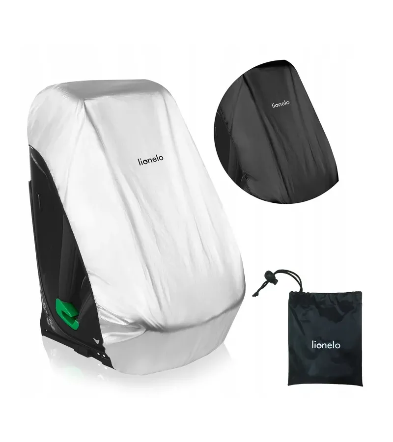 Lionelo Thermalcover Anti-UVA Κάλυμμα Καθίσματος Αυτοκινήτου UPF+50 Silver