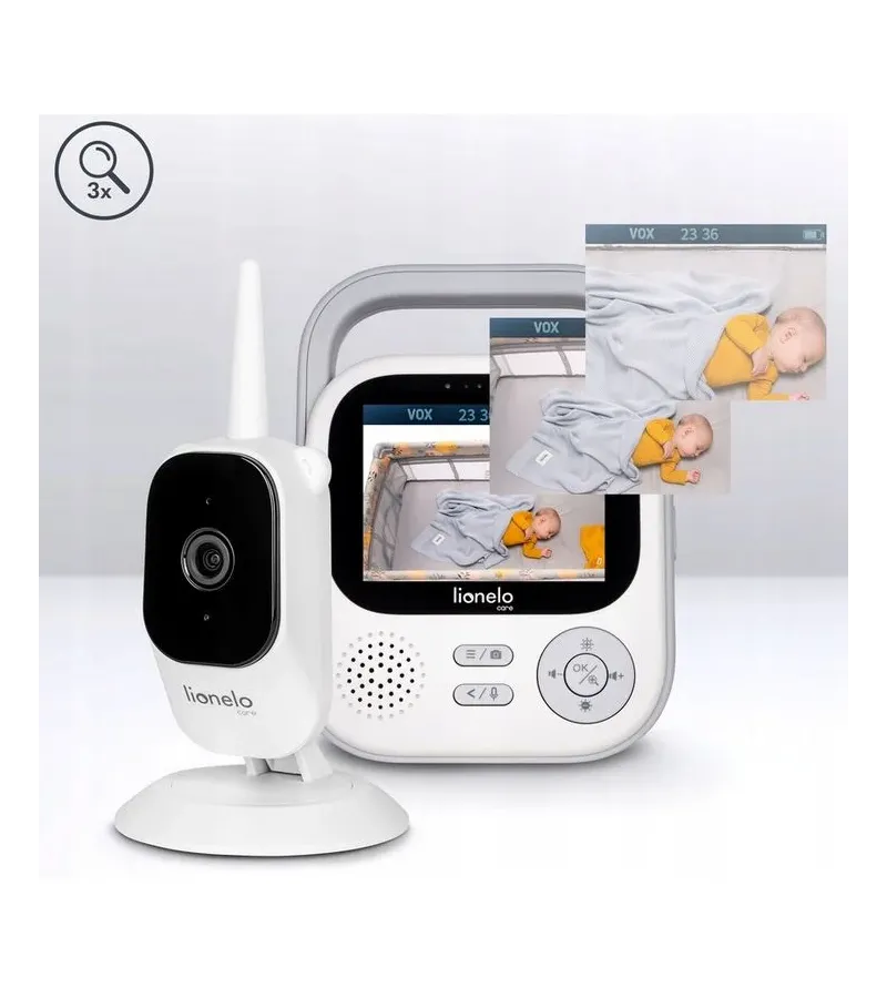 Lionelo Babyline 3.2 Ενδοεπικοινωνία Με 3x Ψηφιακό Zoom