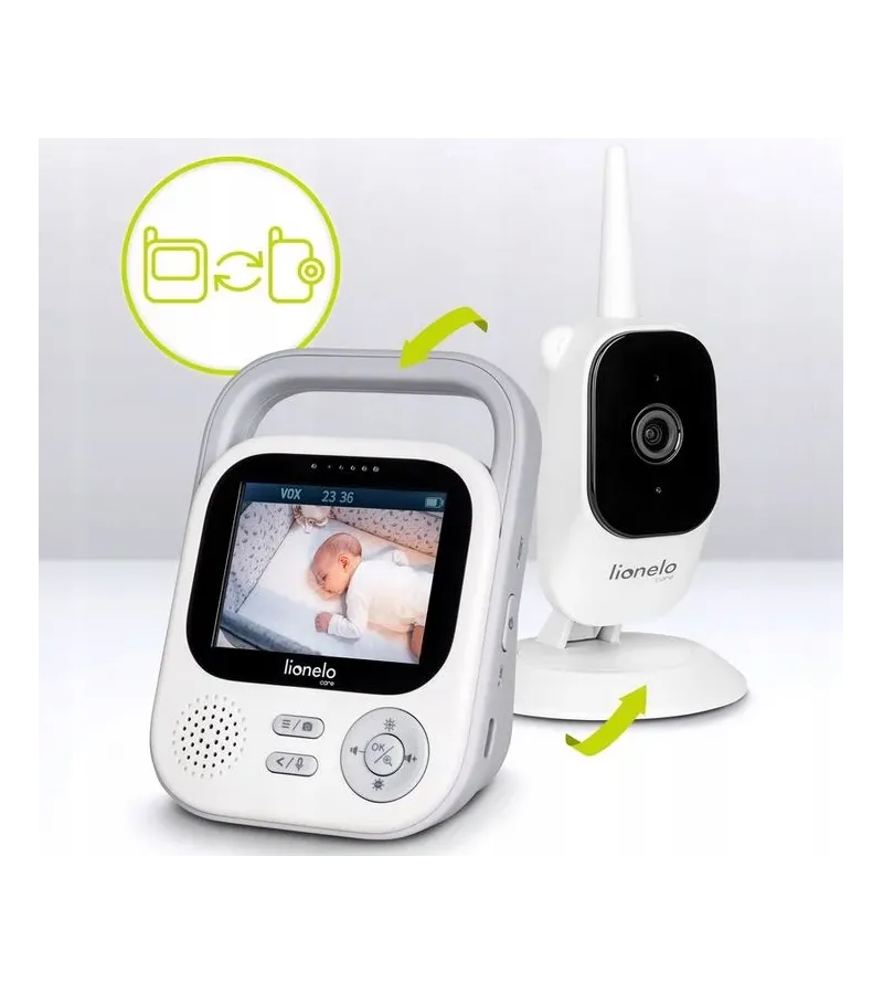Lionelo Babyline 3.2 Ενδοεπικοινωνία Με 3x Ψηφιακό Zoom
