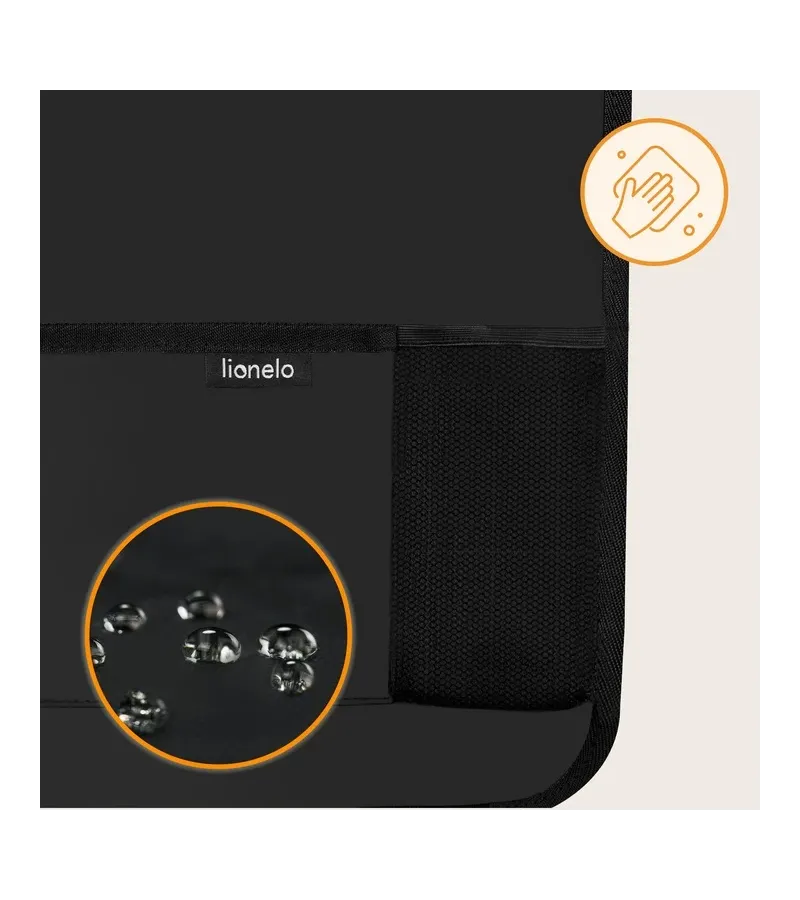 Lionelo Seat Organizer Οργανωτής καθισμάτων αυτοκινήτου 5 τσέπες 60 x 42 cm Gray