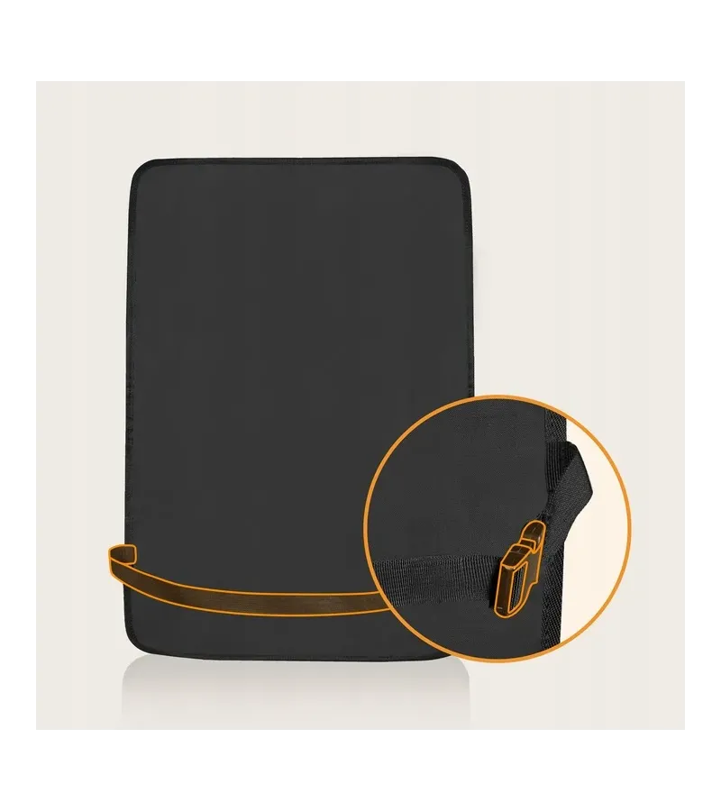 Lionelo Seat Organizer Οργανωτής καθισμάτων αυτοκινήτου 5 τσέπες 60 x 42 cm Black