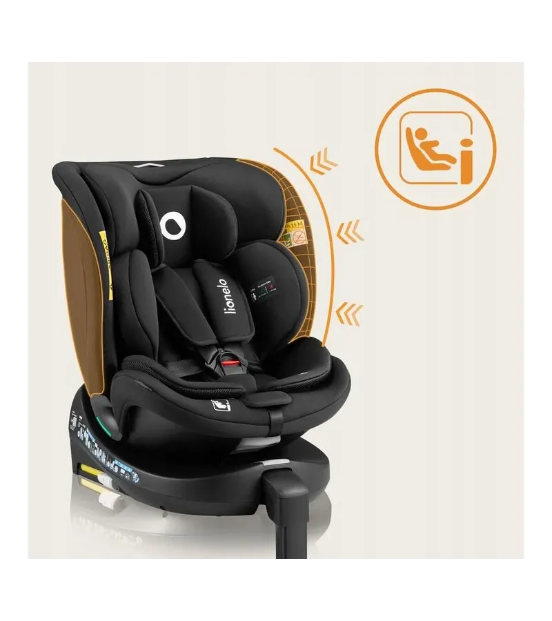 Lionelo Navy i-Size κάθισμα αυτοκινήτου 40-150 cm isofix Black Pink