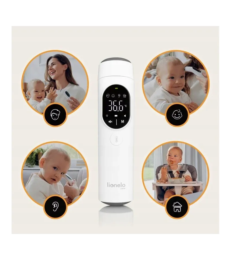 Lionelo FeverScan Ανέπαφο Θερμόμετρο Υπέρυθρων για Μέτρηση Θερμοκρασίας σε 1 Δευτερόλεπτο