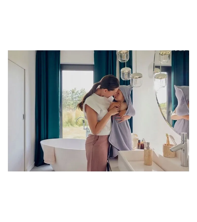 Lionelo Μπουρνούζι Κάπα Μουσελίνα Pink Baby 80 x 80cm