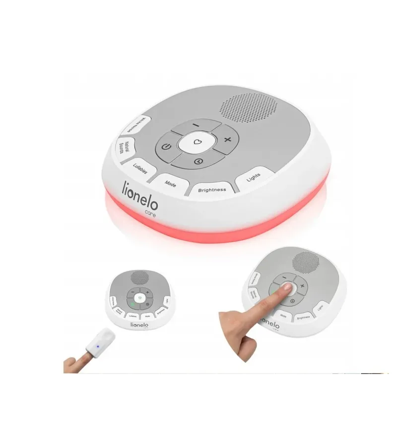 Lionelo Baby Nap Μουσικό Κουτί & Φωτάκι Νυκτός με Ήχους Καρδιάς