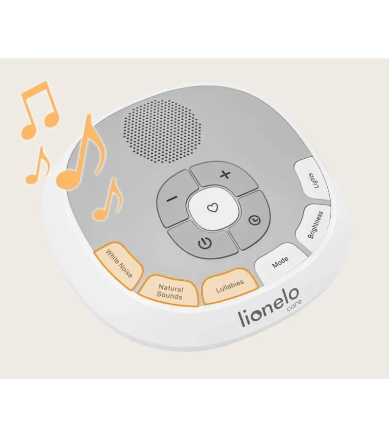 Lionelo Baby Nap Μουσικό Κουτί & Φωτάκι Νυκτός με Ήχους Καρδιάς
