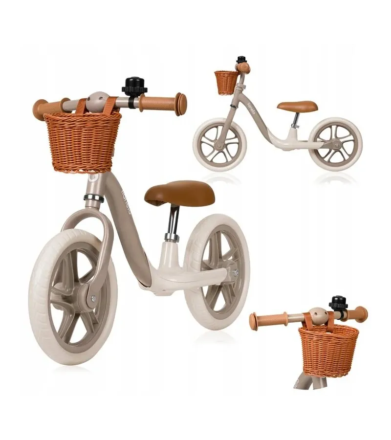Lionelo Alex Plus Ποδήλατο Ισορροπίας Beige Sand