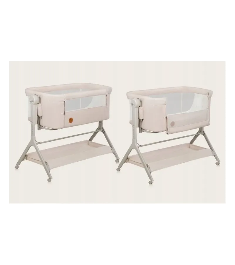 Lionelo Leonie Plus Λίκνο Συγκοίμησης Beige Sand