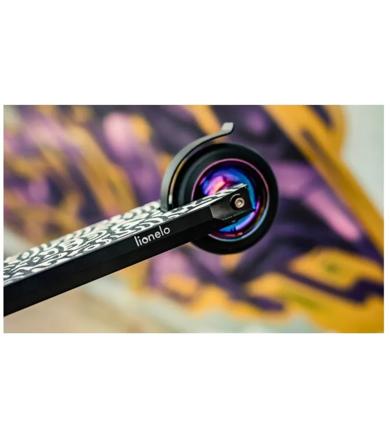 Lionelo Whizz Παιδικό Πατίνι Neo Black Carbon Multicolor