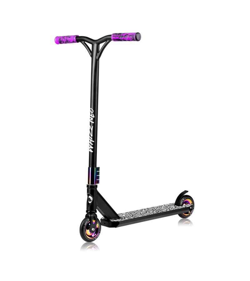 Lionelo Whizz Παιδικό Πατίνι Neo Black Carbon Multicolor