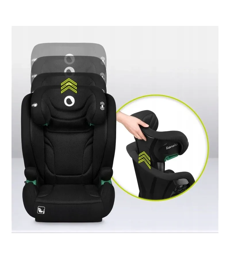 Lionelo Igo i-Size κάθισμα αυτοκινήτου 100-150 cm isofix Gray