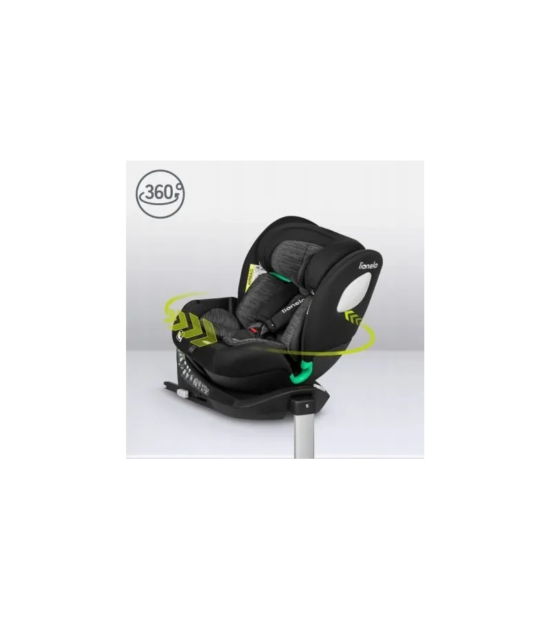 Lionelo Braam i-Size κάθισμα αυτοκινήτου 40-150 cm isofix Gray Stone
