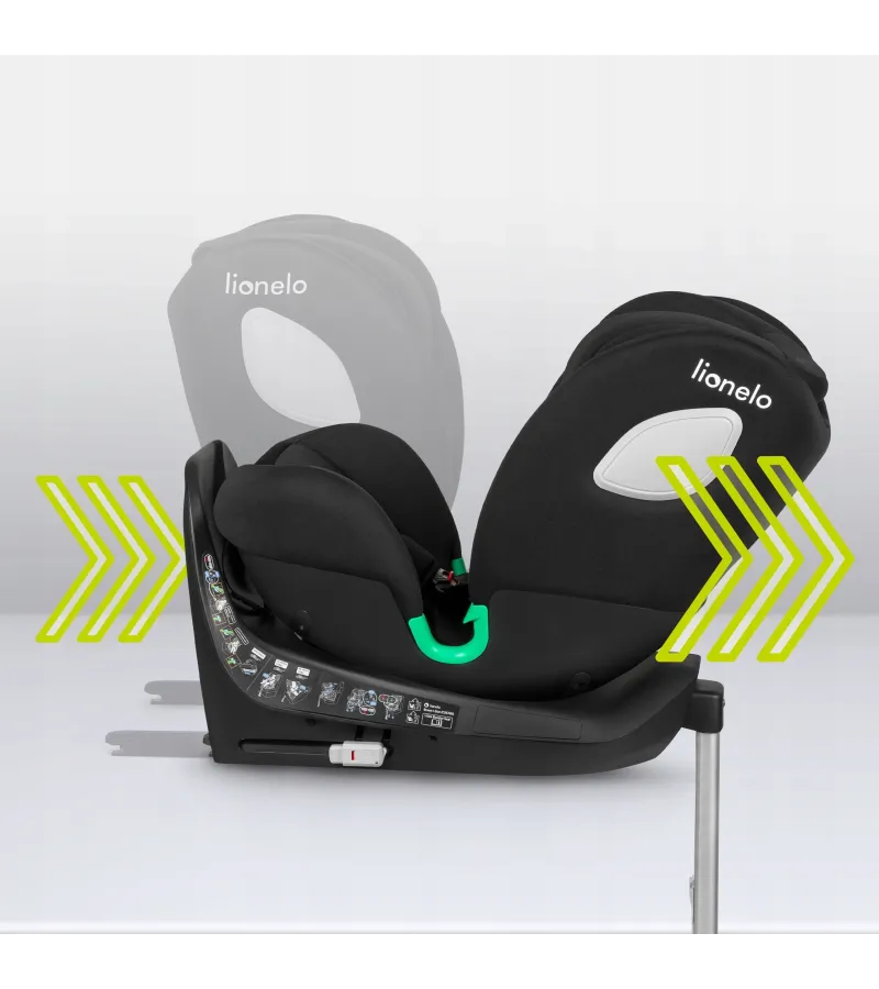 Lionelo Braam i-Size κάθισμα αυτοκινήτου 40-150 cm isofix Gray Stone