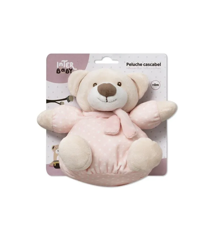 Interbaby Λούτρινο Αρκουδάκι Pink