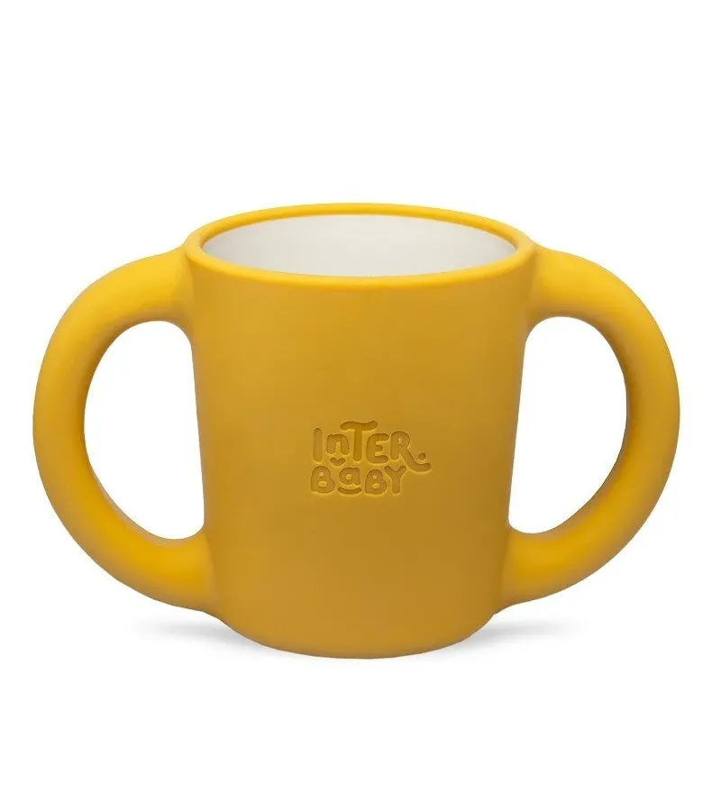 Interbaby Παιδικό Σετ Φαγητού Earth Ocher