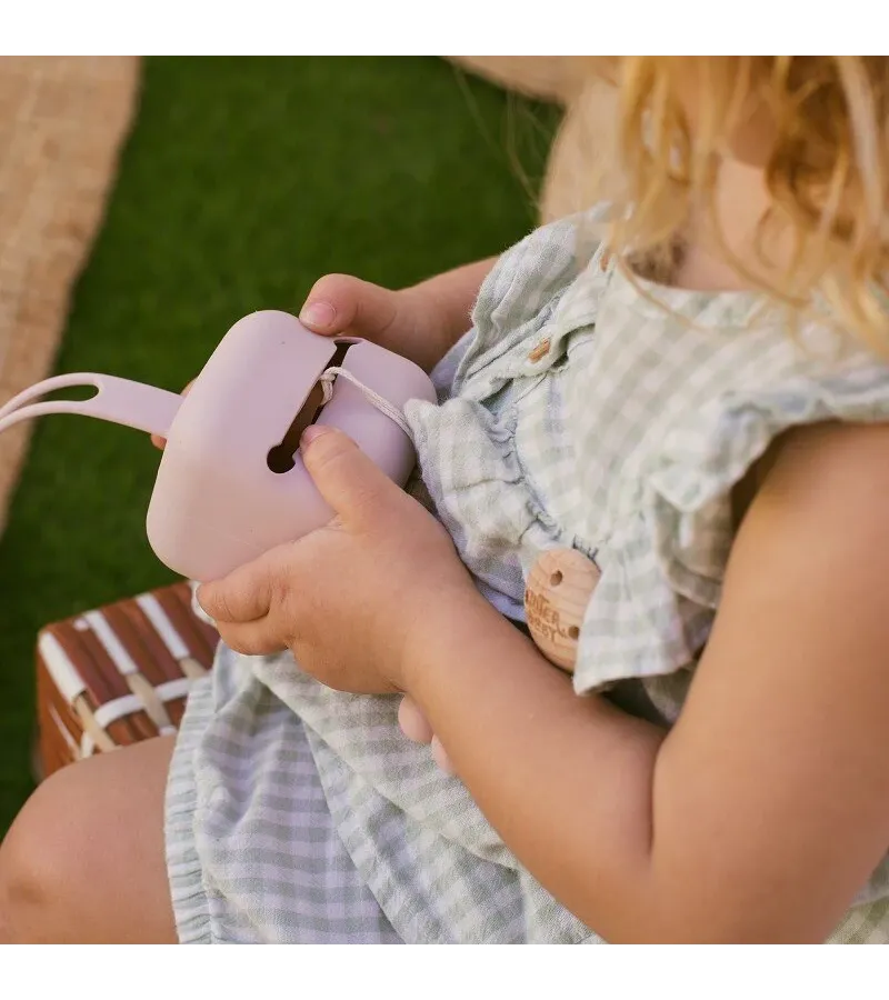 Interbaby Θήκη Πιπίλας Σιλικόνης Grey