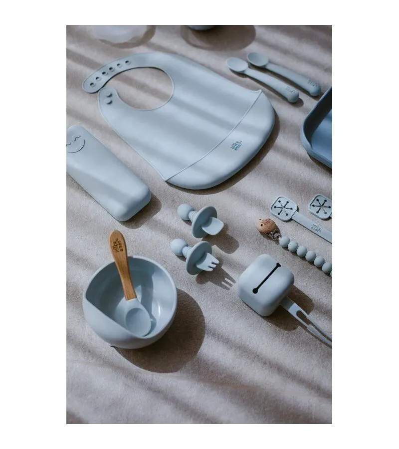 Interbaby Θήκη Πιπίλας Σιλικόνης Grey